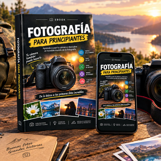 Fotografía para principiantes: conocé tu cámara e incorporá conceptos básicos